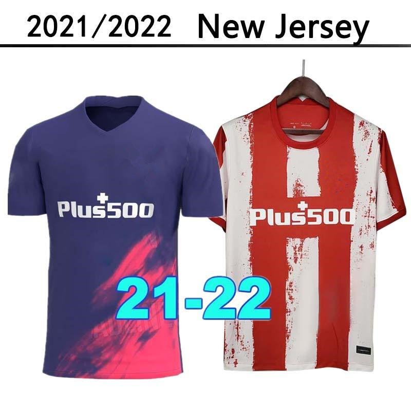 

Atletico soccer jersey 21 22 JOÃO FÉLIX MADRID 2021 2022 M. LLORENTE KOKE SAUL GODIN DIEGO COSTA camiseta football shirts uniforms men + kids kit
