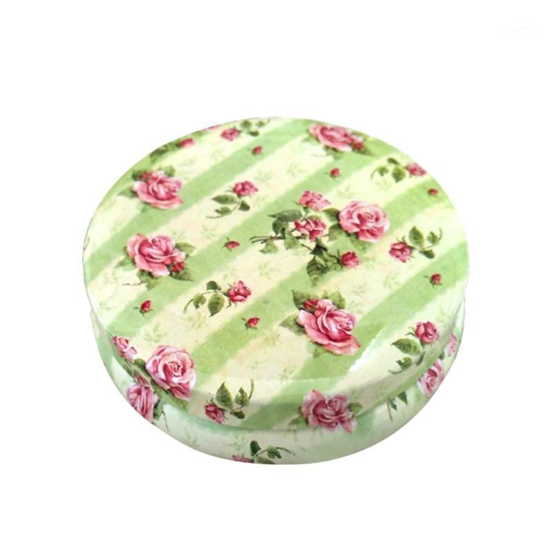 

Gift Wrap Wedding Bridal Favor Tinplate Candy Box Boxes Flower Printing Tin Containers Chocolate Treat For Supplies