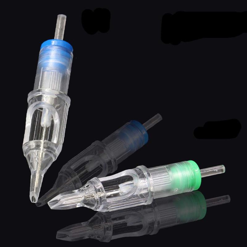

Tattoo Needles 60Pcs Cartridge Disposable Needle Mix Size 3RS 5RS 7RS 9RS 5M1 7M1 For Permanent Makeup