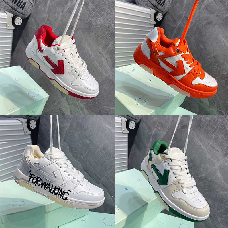 

Mens Designer Red Arrow Shoes OOO OFF Casual White Leather Retro Out Of Office Sneakers OW Basketball Running Sneaker Ladies, Black
