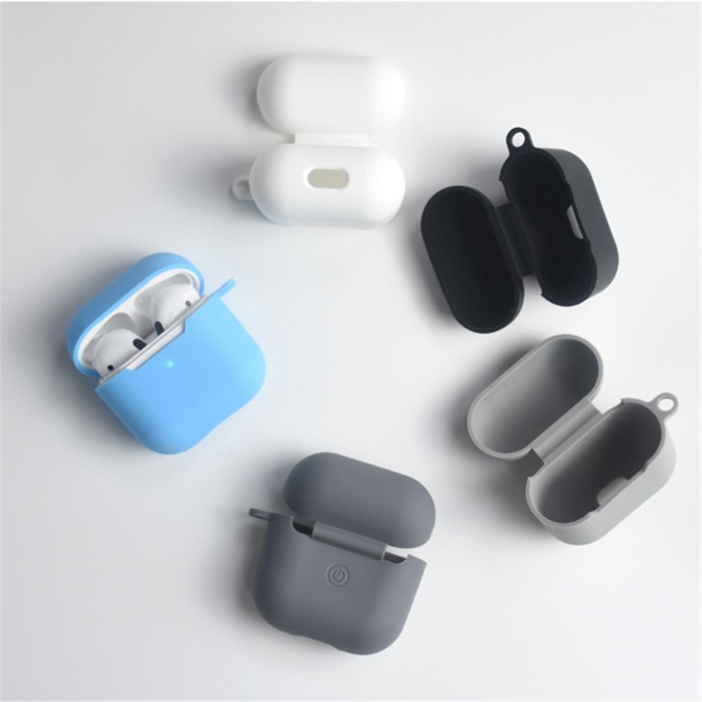 

Suitable For Airpods Pro 4 Air Pods Bluetooth Wireless Earphone Shell Silicone Protective Case Cover Charging Box Bags Skin
