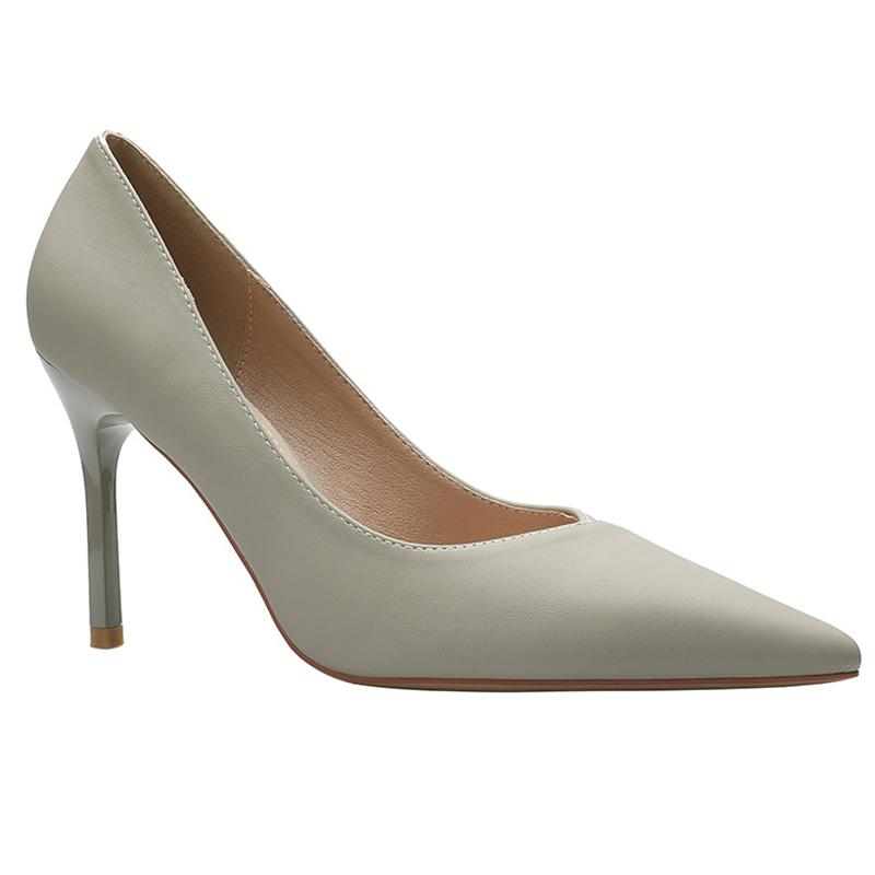 

Dress Shoes Women Pumps High Heel Comfortable Professional Fashion Pointed Stiletto, Green