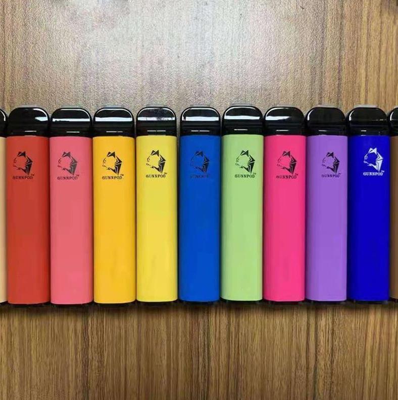

Gunnpod 2000 Puffs Disposable Vape Pen E Cigarette Deivce With 1250mAh 18350 Battery 8ml Vaporizer Starter Kit VS Elf Bar BANG XXL