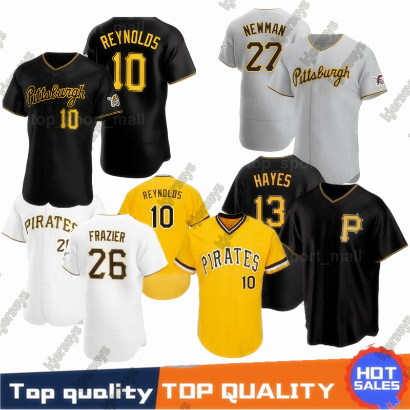 

Pirates 21 Roberto Clemente Jersey Pittsburgh 26 Adam Frazier 27 Kevin Newman Jerseys Mitch Keller Gregory Polanco Jersey Willie Stargell, Blue;black
