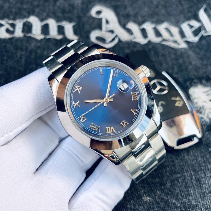 

Wristwatches 2021 Automatic Mechanical Watch Men Datejust 41mm Stainless Steel Sapphire Silver Gold President Watches Couples Gifts