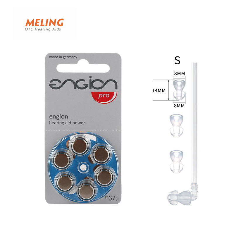 

Meling ENGION Zinc Air 1.4V Battery for BTE Hearing Aids 675/E675/PR44 Performance Hearing Aids Batteries Made in GermanyScouts