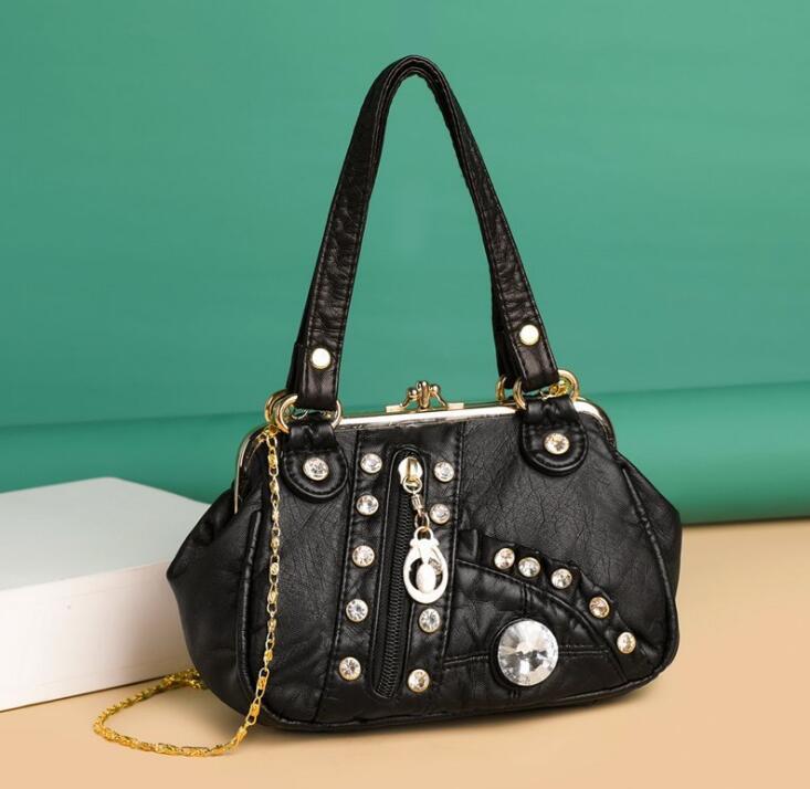 

Fashion Genuine Leather soft women's Shoulder Bags Totes handbag Cross Body Cosmetic Bag cell phone pocket Wallets Coin Purses High quality NO929-3, Green