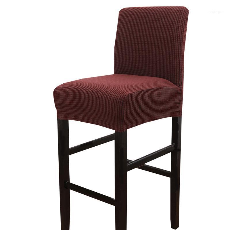 

Slipcover Bar Furniture Full Protection Reusable Restaurant Washable Stool Chair Cover Dustproof Pub Counter Dining Room Stretch Covers