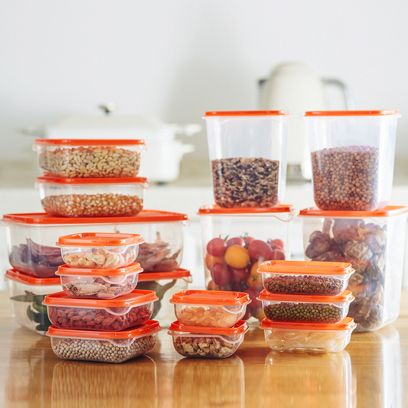 

17pcs Food Storage Containers set with Lid BPA Free Kitchen Freezer Safe
