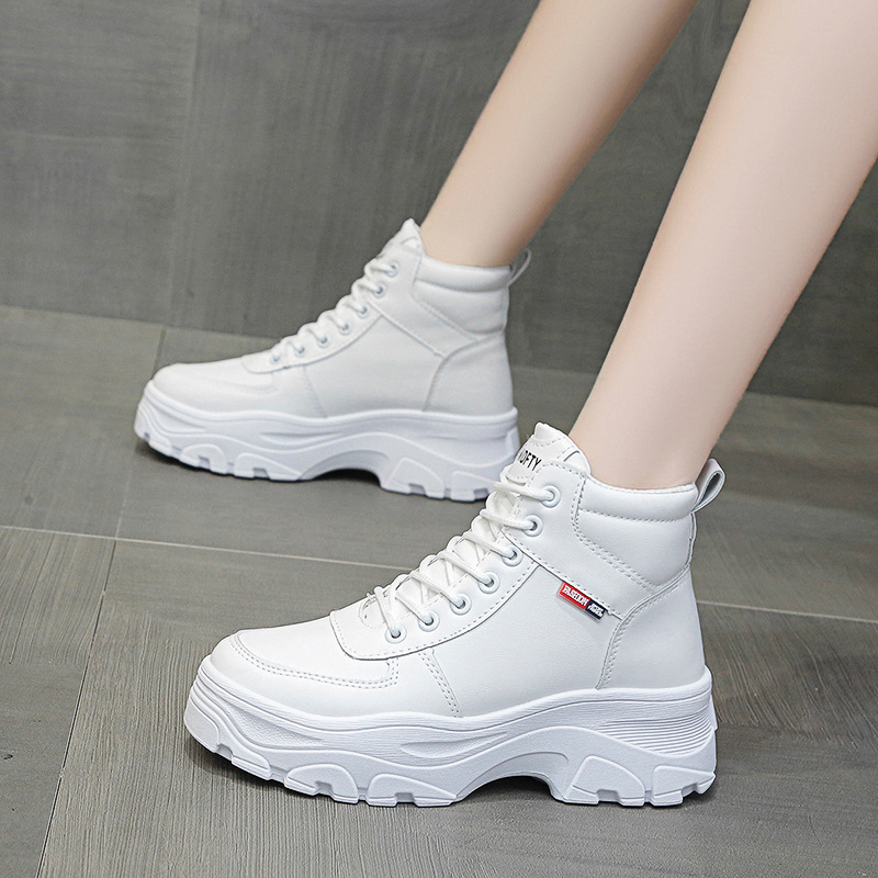 

2021 autumn new korean high sports dad shoes women's breathable casual running student xc-x18