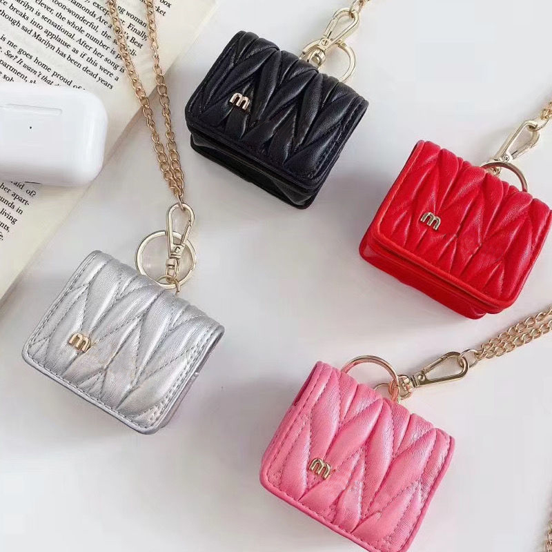 

Luxurys Designers airpod case wireless headset designer cases airpods 1 2 Pro 3 hight quality fashion 4 colors good