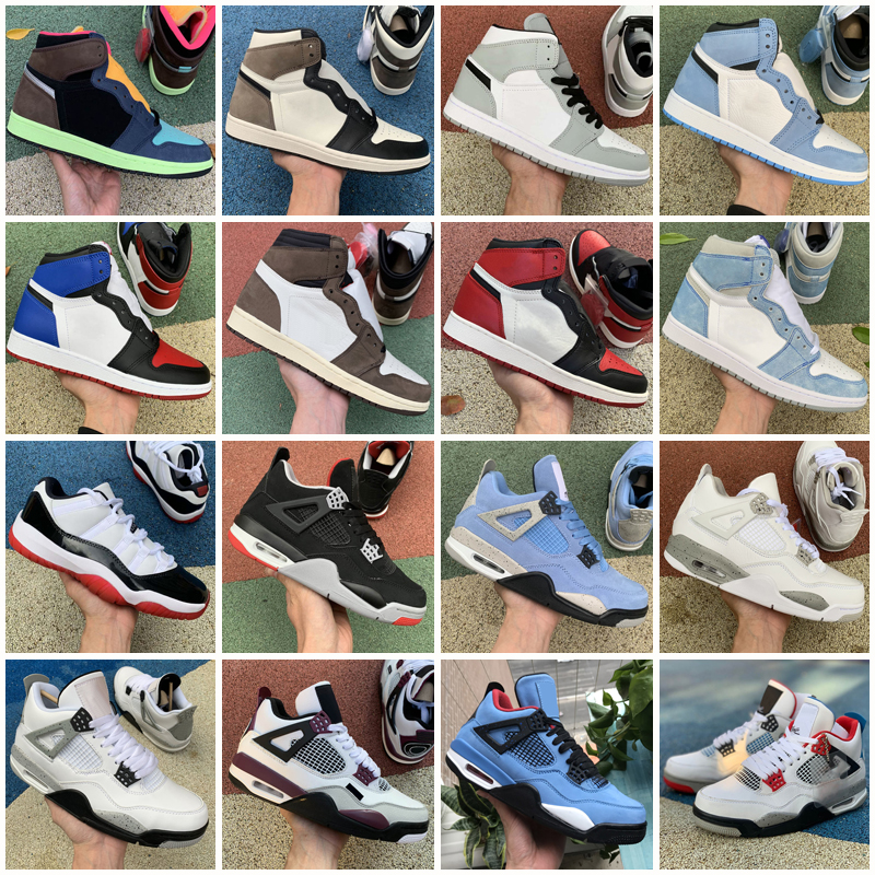 

Top basketball shoes 1 1s mens sneakers high dark mocha travis mid pink quartz white gym red 4 4s 11 11s 13 13s shattered backboard women trainers, As photo 11