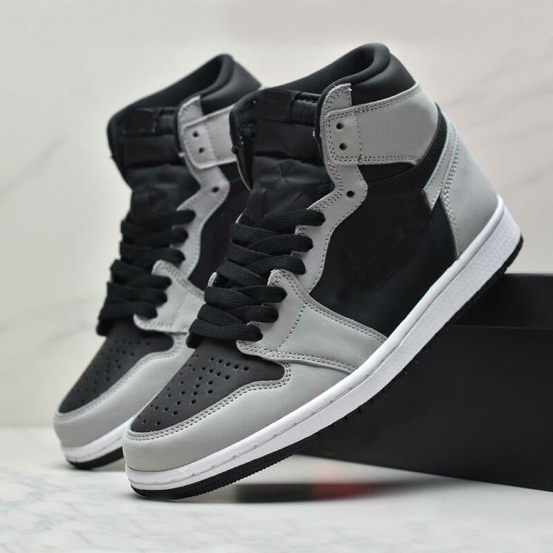 

1 High OG Shadow 2.0 Low Shoe Women Men basketball Shoes Outdoor Sports Sneakers Mens trainers 36-45, White;red