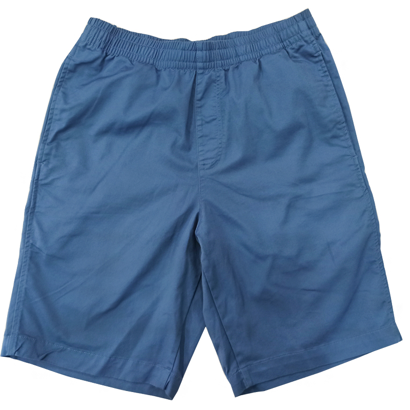 

Men's casual cloth waist rope shorts, Blue