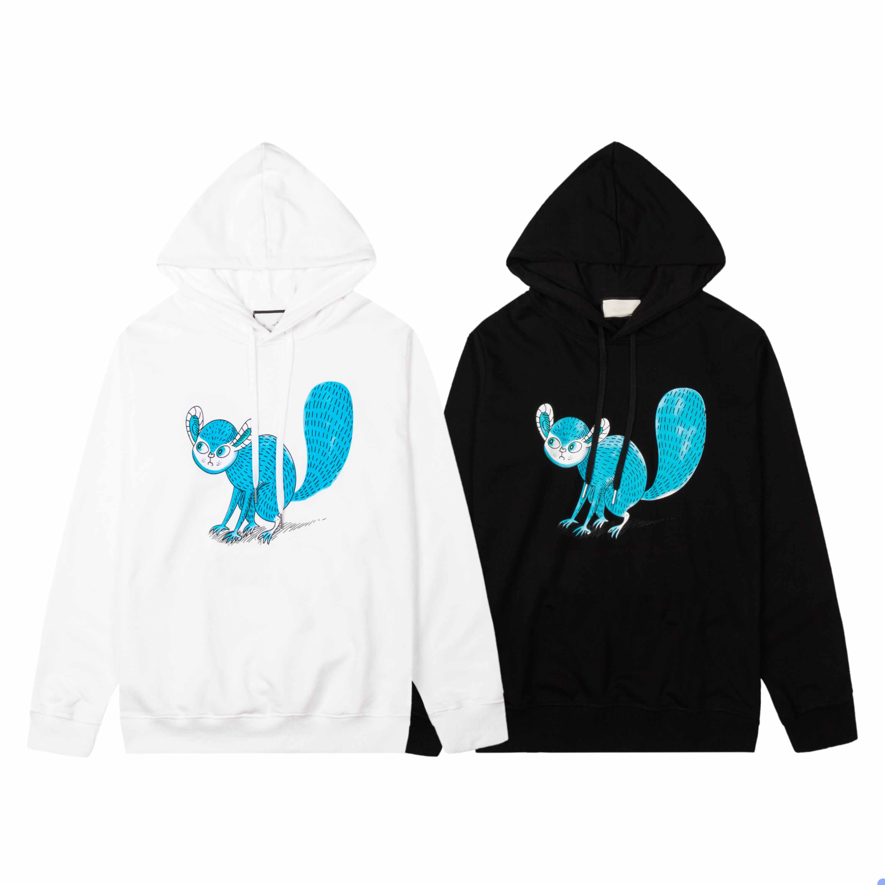 

Designer men's hoodies cotton letter pattern European and American luxury women's hoodie hip-hop autumn winter long sleeved fashion loose trend men s clothing M-XXL, Clothing-black