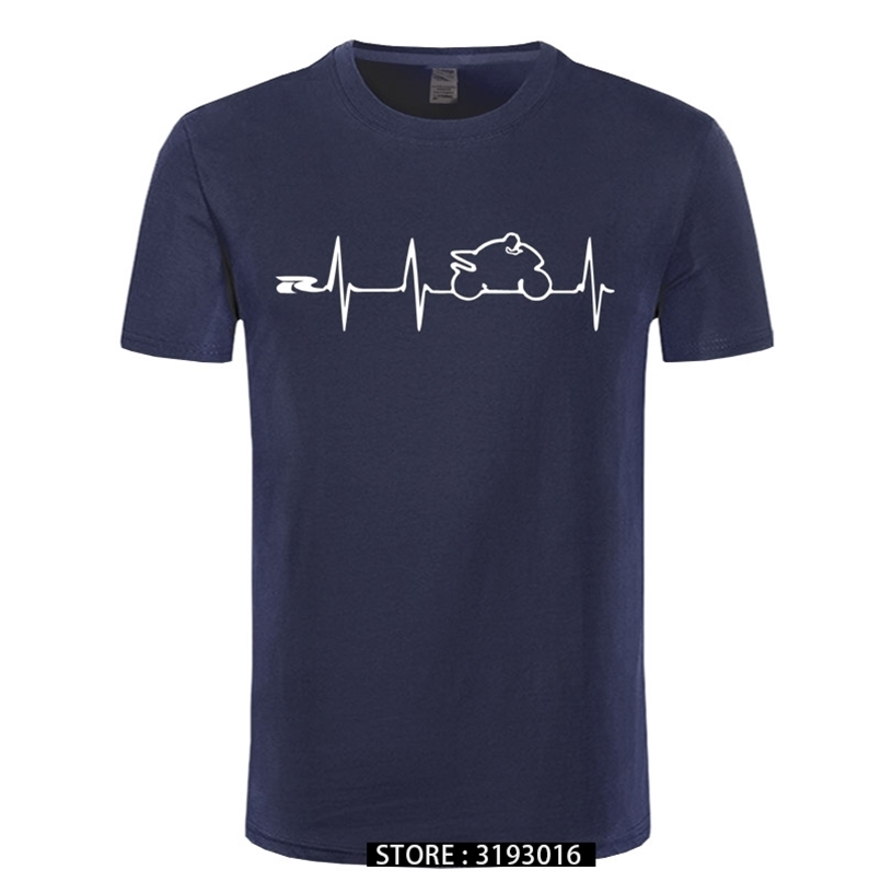 

T Shirts Japan Motorcycles Heartbeat Fashion Hipster Harajuku Tshirt Men Polyester Boyfriend Christmas Gift Cool 210707, Red yellow