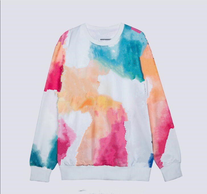 

ss New fashion Sweatshirt Hoodies autumn and winter multi-color series Loose European seriesFashion tracksuit Leisure jacket sweater 5 colors Men's women's size S-XXL