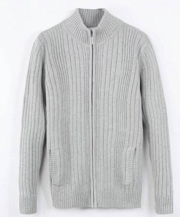 

Men's Crocodile Sweaters 2021 Fall/Winter Clothes Explosive Gradient Plus Thick Sweater Large Size Slim Jacket Cardigan, White;black