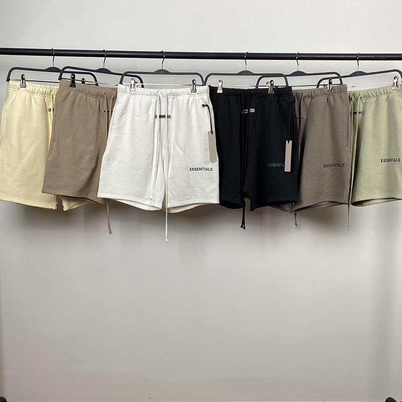 

Men's Shorts Own Design 2021FW Fleece Half Pants Street Fashion Shortpants Hiphop Cotton Hoodie, Black