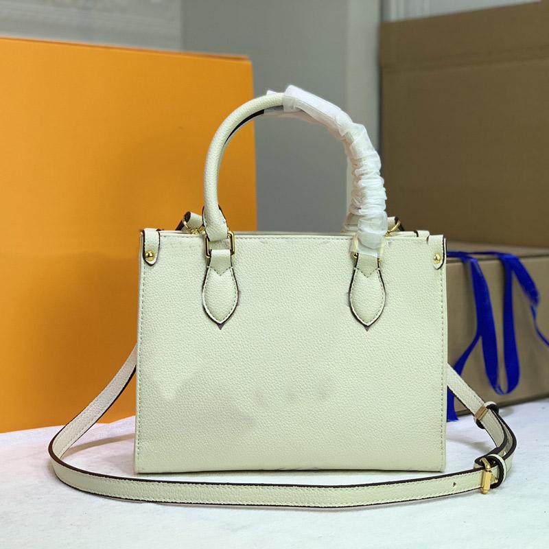 

Shoulder Bag Crossbody Bags Classic Letter Pattern High Quality Small Tote Shopping Hangbags Purse Fashion Woman Genuine Leather 2021
