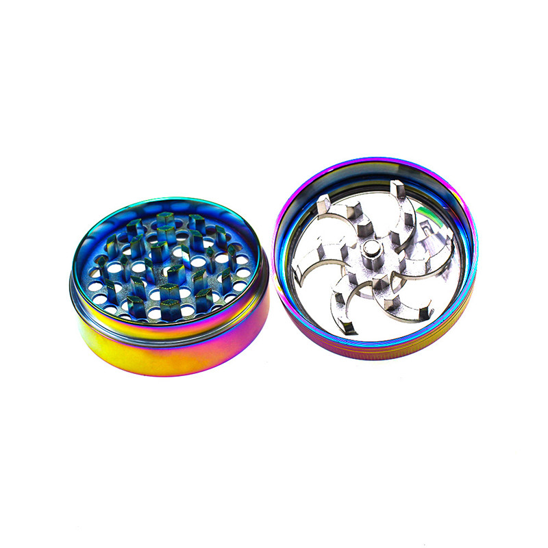 

Newest style smoking grinder and tobacco crusher Gaunt herb grinders corlorful smoke pipe smoker use hand muler