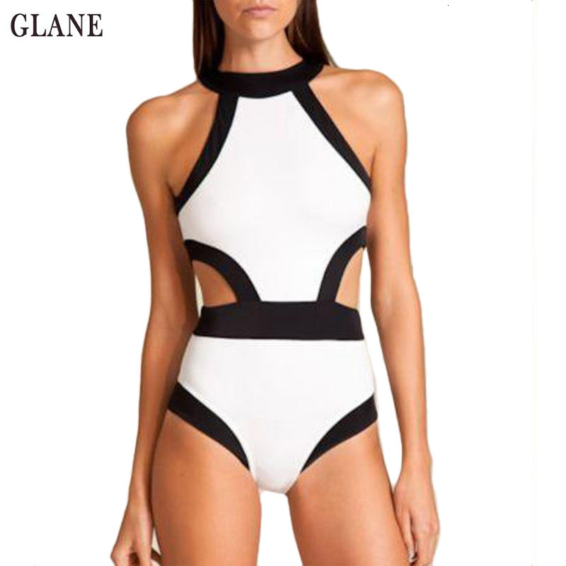 

Women' Swimwear Summer sexy bathing suit women plus size swimsuit african print bikini conservative Beachwear one piece, White