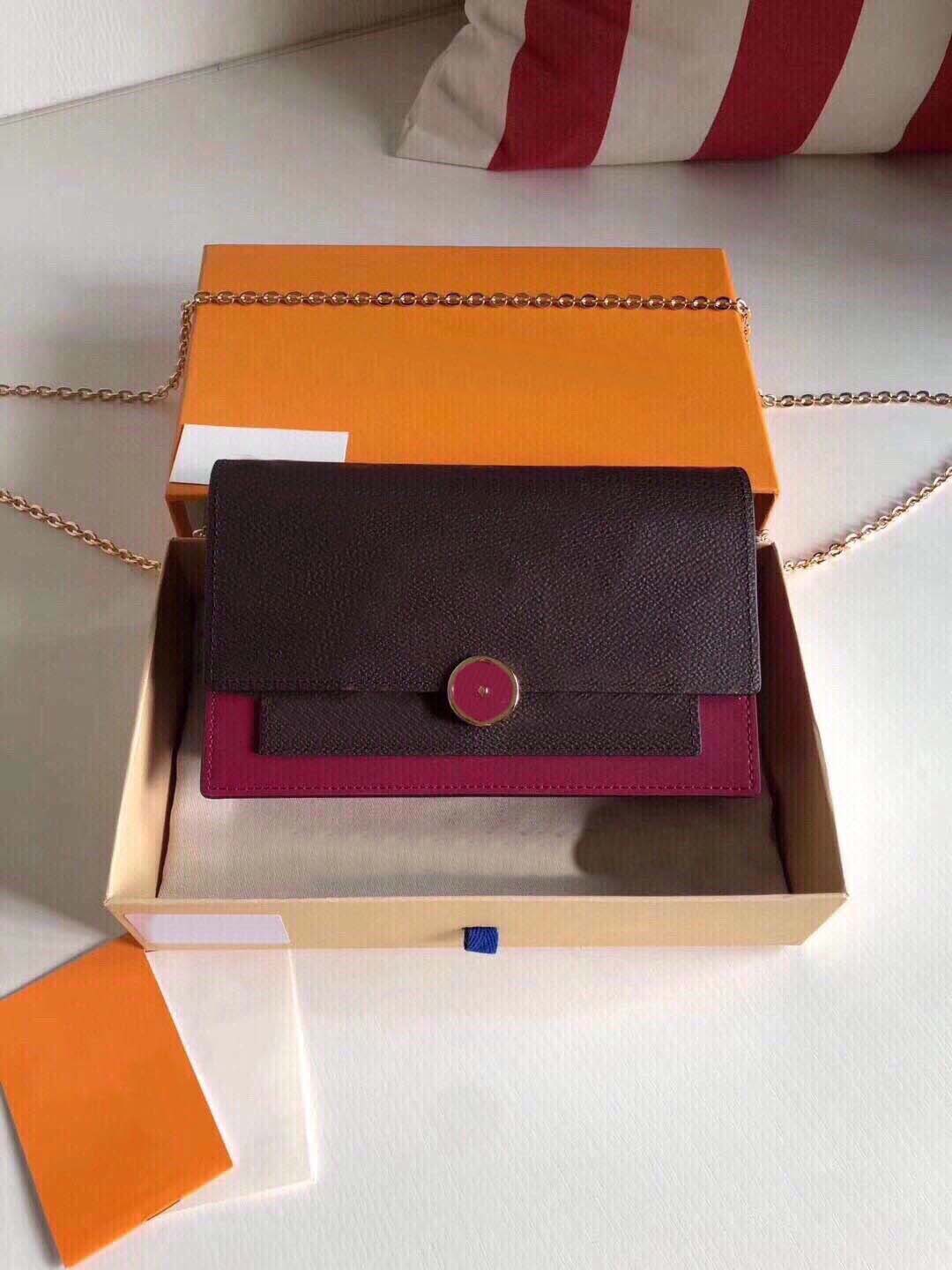 

Luxury Designers Women's Flower Clutch Bags Chain Handbags Small pouch Shoulder Bag Card Slots Inside Fashion Mini Crossbody Messenger #53