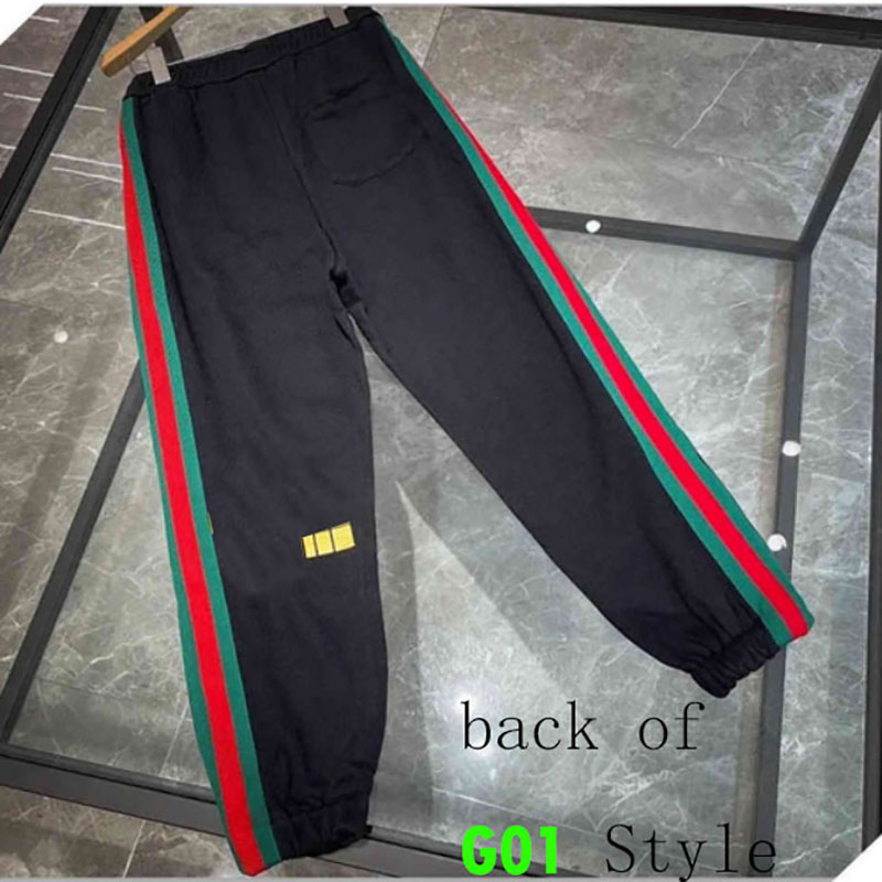 

Bothside Straple Designer Mens Pants Sweatpant Letter Embroideried Women Sport Track Pants skinny fit tracksuit bottoms, G01-black