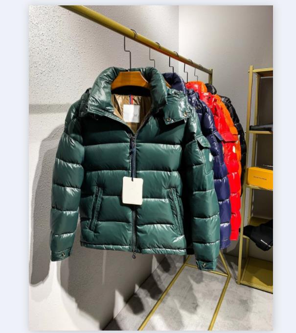 

Fashion Parkas Winter Down Jackets Female Short Thick Couple Hooded Jacket Male Luxury Brand Coat, Green