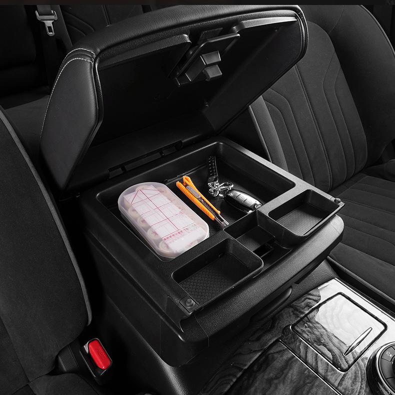 

Heighten Extension Central Armrest For Y62 Armada Accessories 2013-2021 Car Organizer
