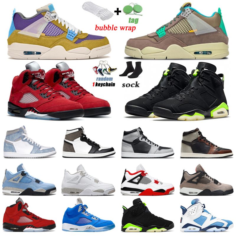 

Men Women Basketball Shoes Jumpman 1s Hyper Royal 4s Taupe Haze 5s Raging Red 6s Electric Green 13s Court Purple mens trainers sport sneakers