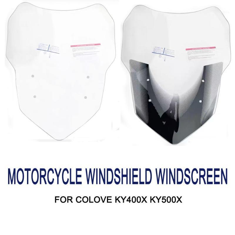 

Motorcycle Windshield WindScreen KY500X KY400X Wind Screen Deflector For Colove KY 500X 400X