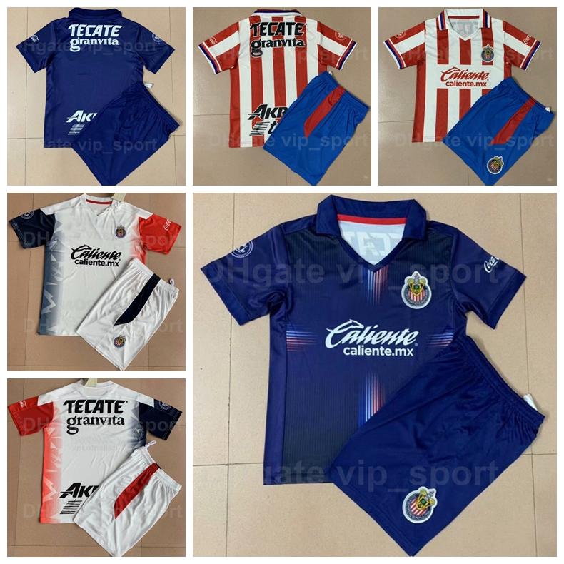 

2021 Chivas Soccer Jerseys 21 22 LIGA Mexicana Deportivo Guadalajara E.LOPEZ A.VEGA MACIAS U.ANTUNA Football shirt men Kids kit, Home