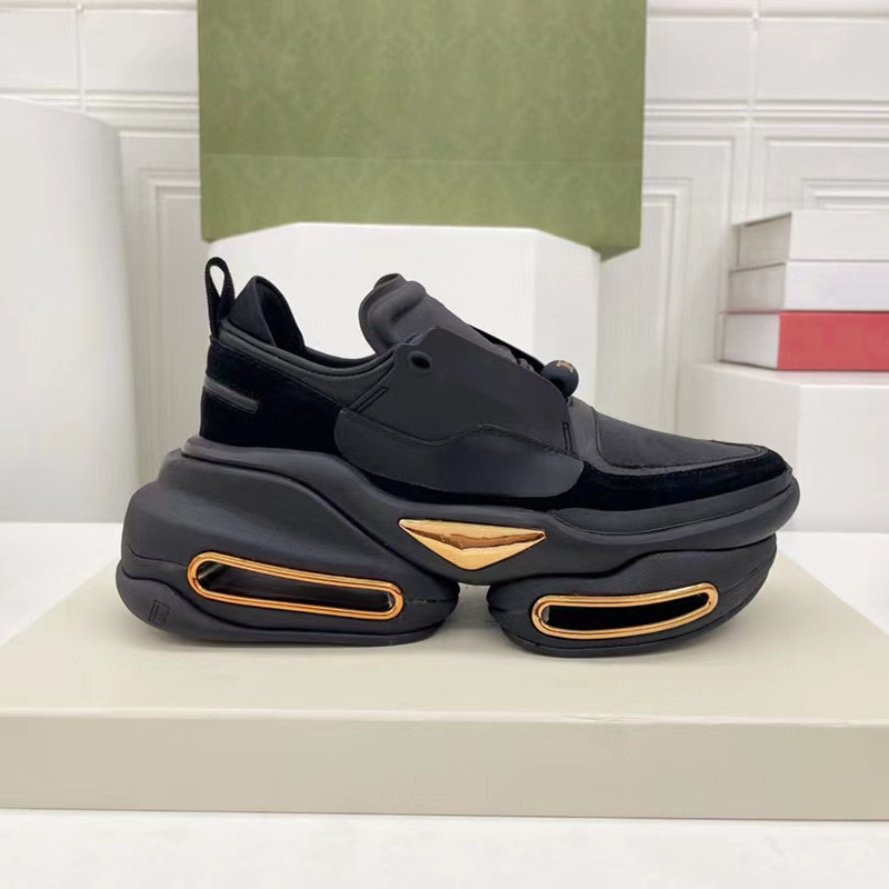 

Mixed Color Lace Up Couple Casual Shoes Top Quality Platform Thick Bottom Cow Leather Sneakers 2022 Designer Wedge Shoe, As picture