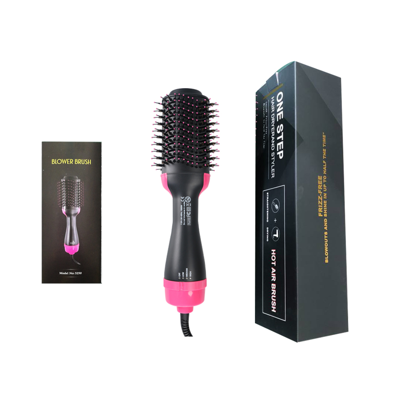 

One Step Air Brush Straightener 1000W Multi-functional 4 in 1 Hair Curling Iron with Dryer Function Salon Styling Tool Ceramic Coating