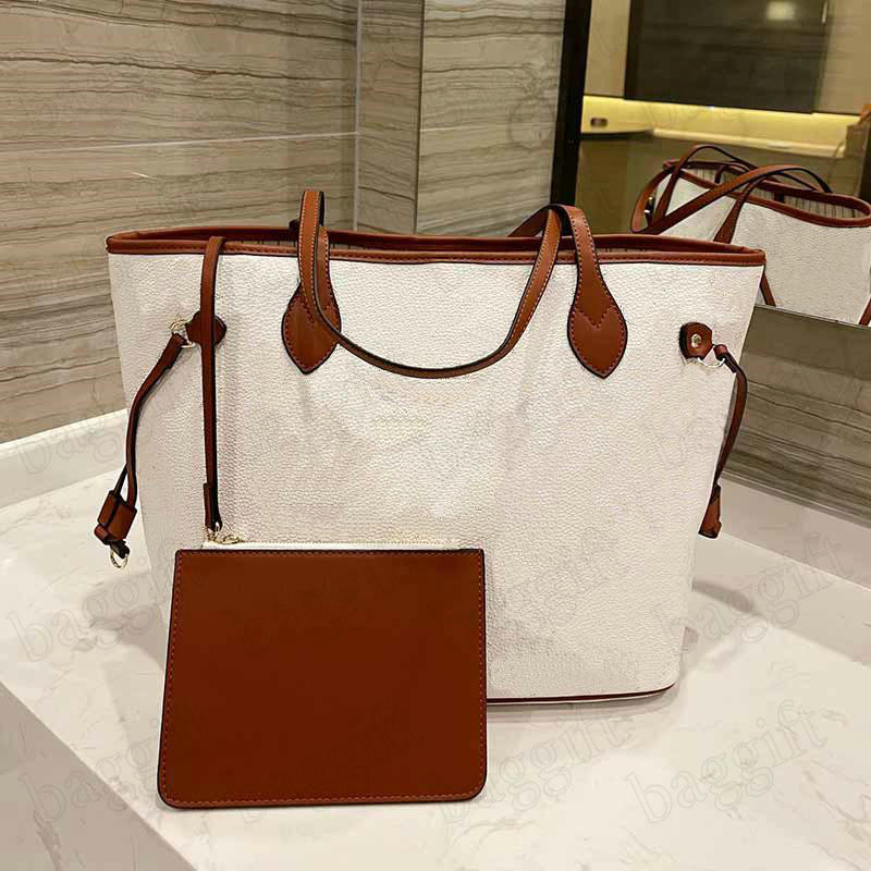

Classic Women Embossed 2sets Shopping Bag Tote With Purse Handbag Plain Perforated Fashion Letter Monograms Womens Luxurys Designer 2pcs Shoulder Bags with Wallet, No bag;for make up difference fees