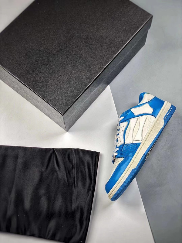 

21SS Skel Top Low Blue Men Women Running Shoes Outdoor With Original Box Fast Delivery