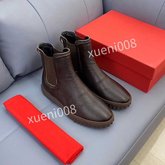 

Boots Winter Women Ankle Black 39-45 Leather Autumn Warm Fur Motorcycle Non-slip Waterproof Female Platform Shoes Snow Boot rd211003, 02