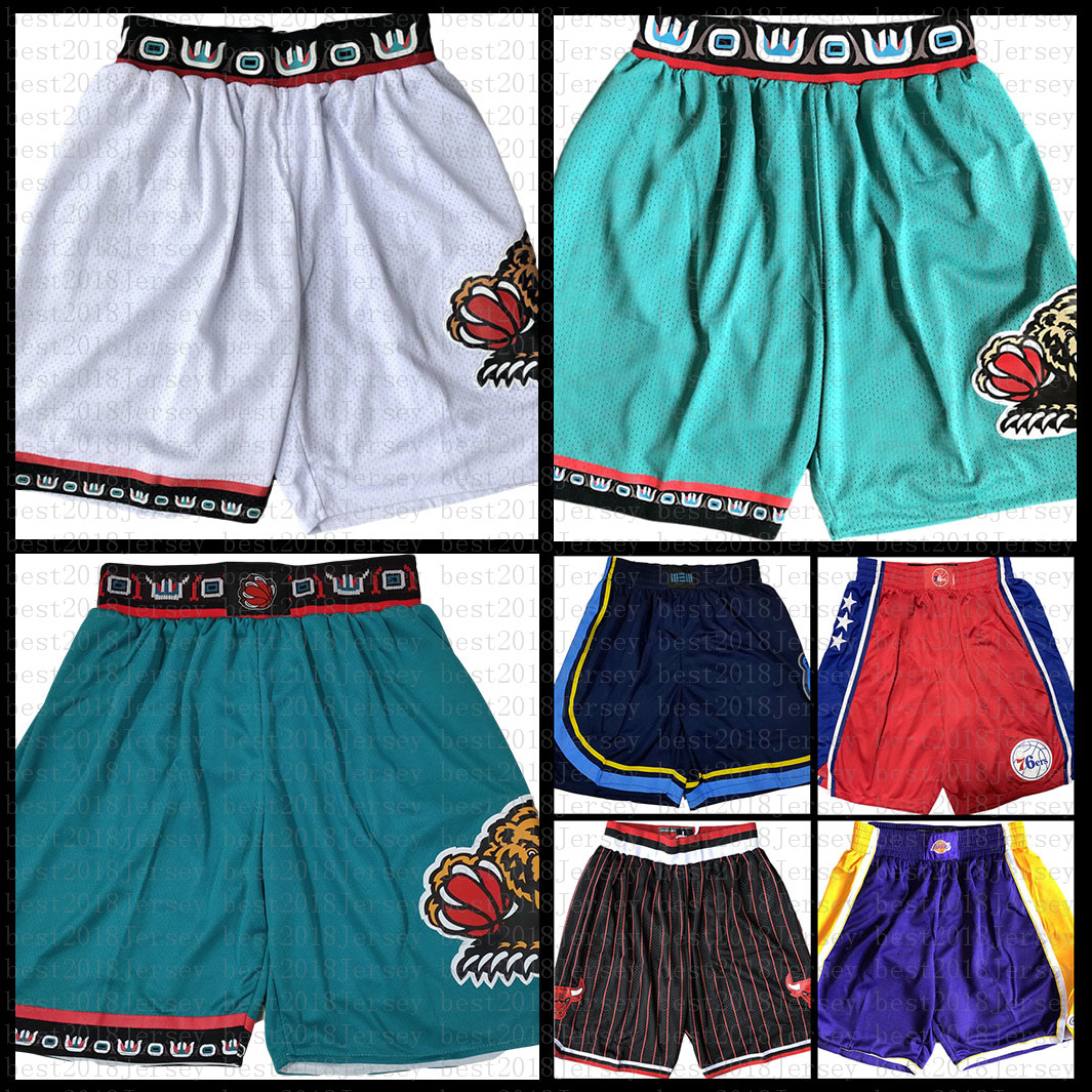 

Memphis Grizzlies New Basketball Shorts Dallas Mavericks Pocket Top Shorts Cleveland Cavaliers Houston Rocket Gold, Black;red