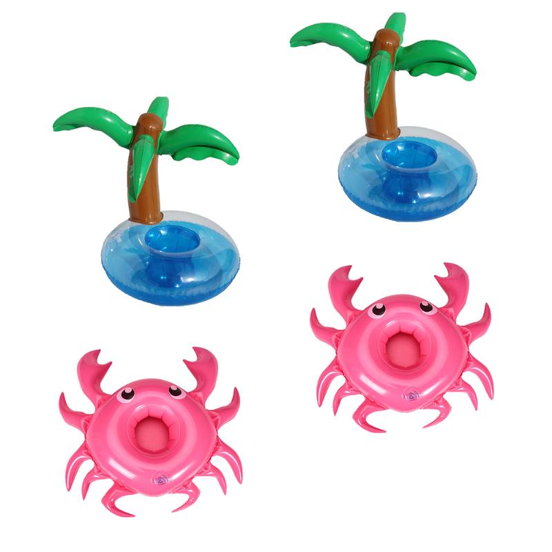 

Life Vest & Buoy 4pcs Inflatable Cup Plates Unique Adorable Mats Lightweight Trays