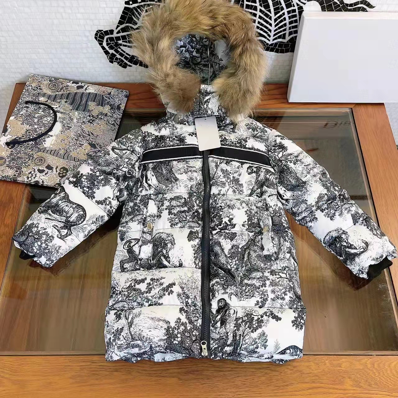 

Kids Down Coat Winter Boy Girl Baby Outerwear Jackets Teen Clothing Hooded Thick Warm Outwear Coats Children Wear Jacket Fashion Classic Packas zdld81117., Customize