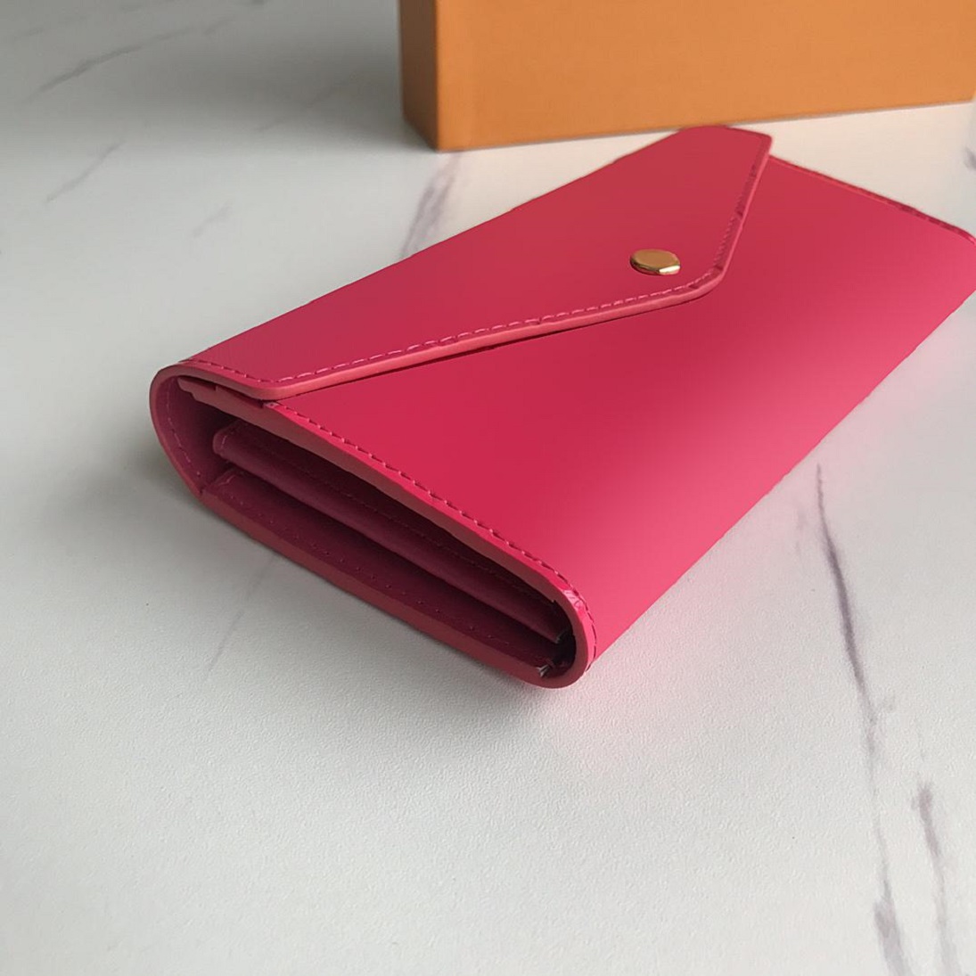 

Classic Ladies Luxury Designer Wallet Handbag Tote Shoulder Bag Wallets Simple Matching Young Fashion purse Free Ship, Multi pink #60145