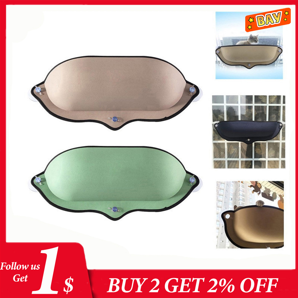 

Pet Hanging Beds Cat Sunny Seat Window Mount Pet Cat Hammock Chair Comfortabe Cat Pet Bed Shef Seat Beds Warm Ferret Cage