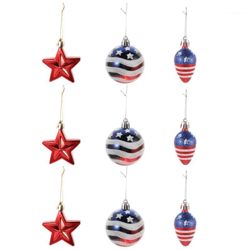 

Party Decoration 9pcs Independence Day Hanging Ornaments Decors