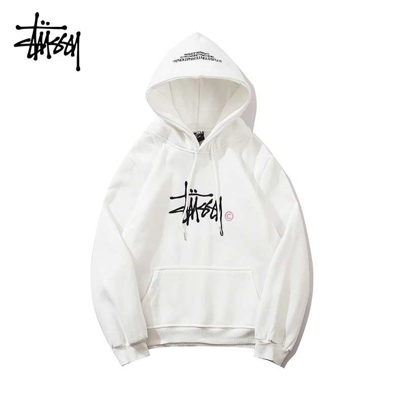 Sweats Hoodies2020 Nouvelle Mode Marque Stu Croissance Broderie Peluche Hommes et Femmes Hommes 1111