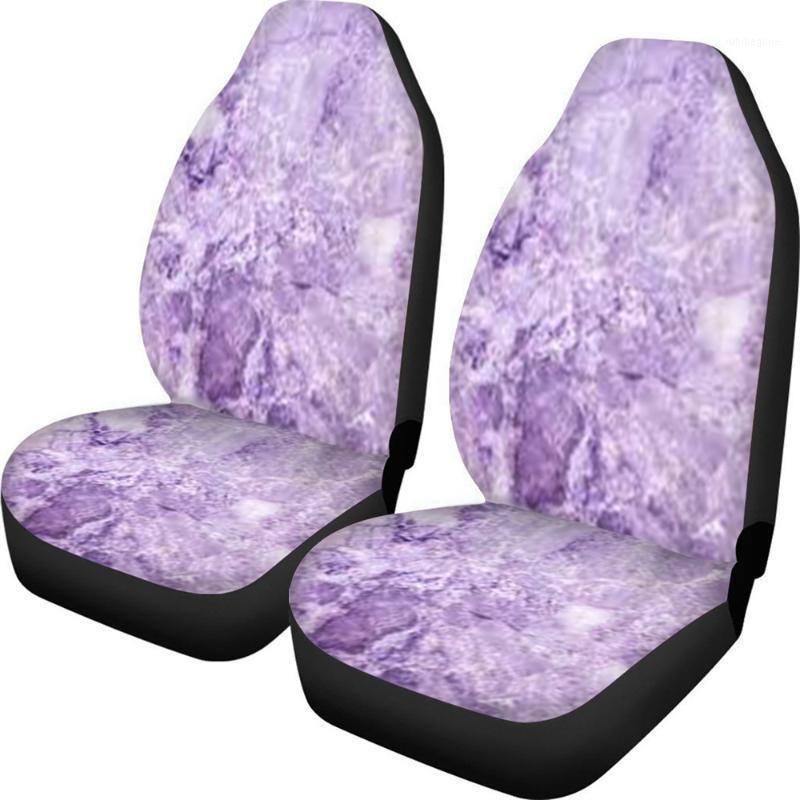 

Purple Car Seat Cover Driver Protect Luxury Auto Front Place Case Vehicle Supply Chair Covers