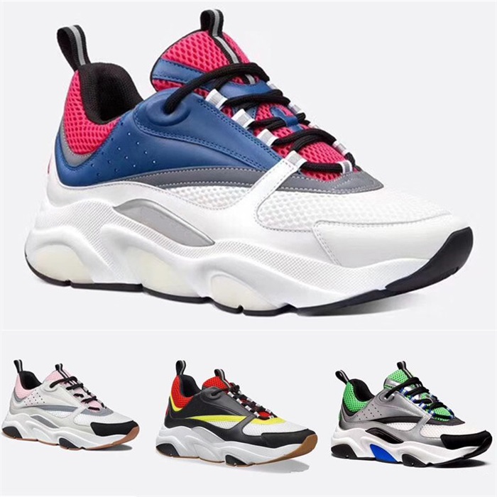 

Luxury Designer Women Man Casual Shoes Fashion Winter Fall Leather Mesh Patchwork Sports Trainers Running Shoe Top Quality All Size Breathab, Black