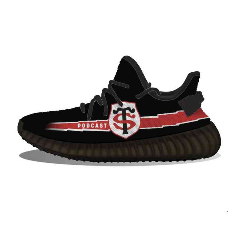Diy Custom Stade Toulousain Running Shoes Mesh Printed Mens Womens Trainers Outdoor Sports Sneakers
