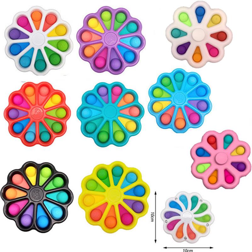 

Decompression Toys Finger Bubble Press Relief Fingertip Toy Stress Educational Kids Baby Gift Squeeze Sensor