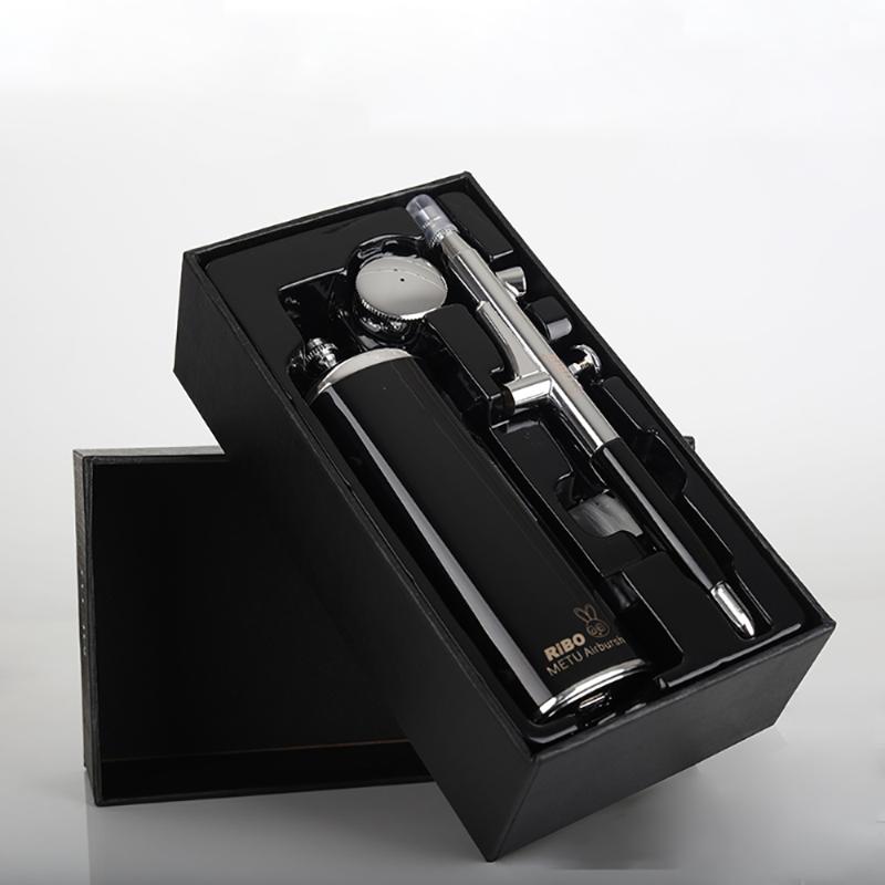 

Professional Spray Guns Integrated Mini Cordless Airbrush Barber Makeup Kit Machine System Air Brush Compressor With Trigger Gun Wireless